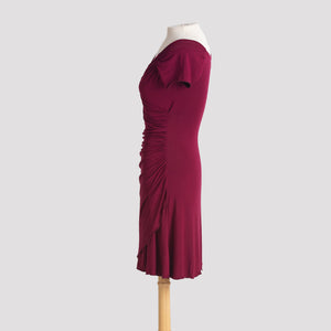 Kaila Dress in Burgundy