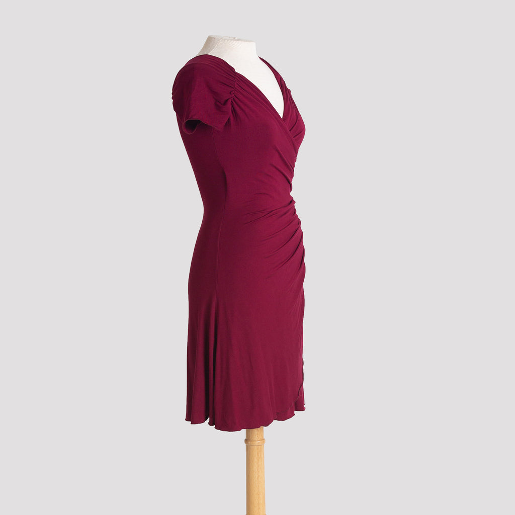 Kaila Dress in Burgundy