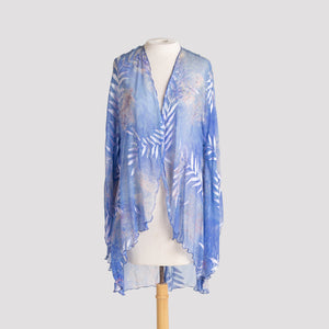 Kimono in Indigo Fern Devore