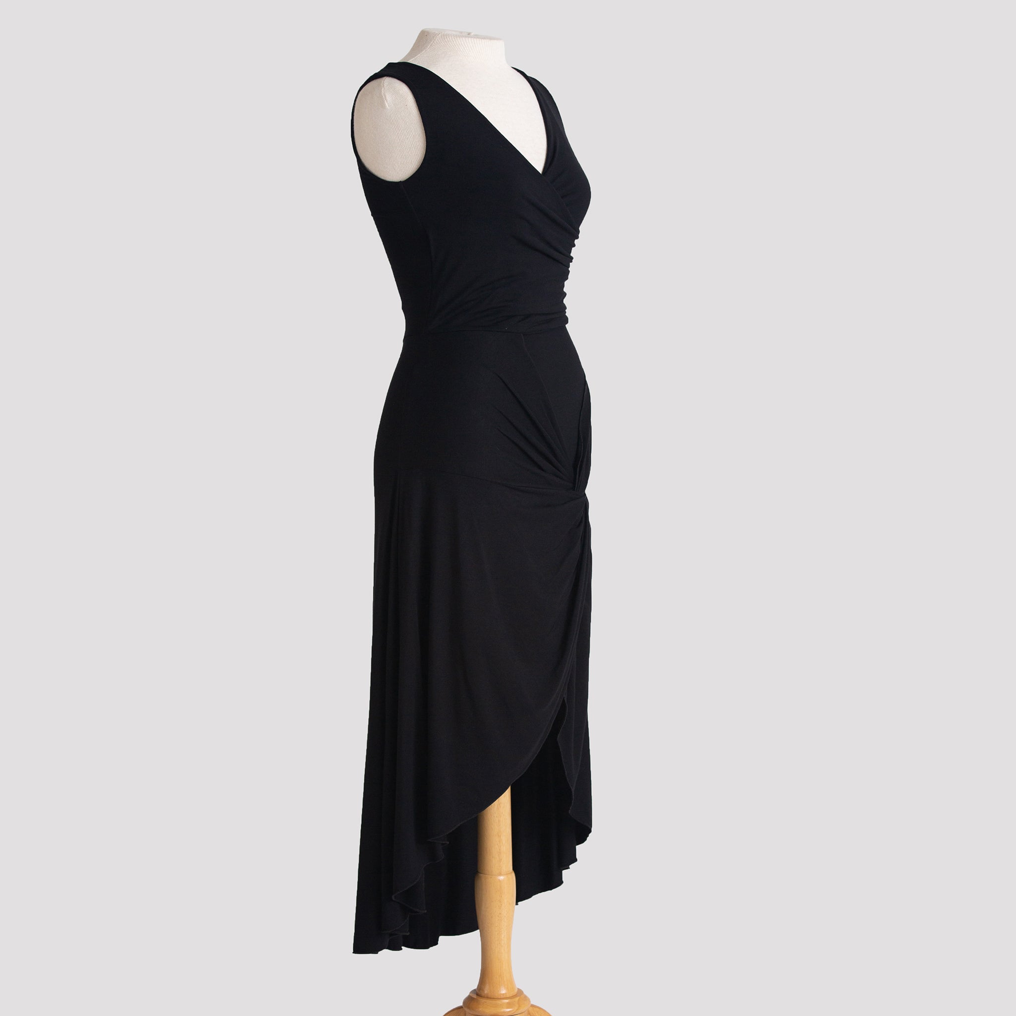 Knot Dress in Black