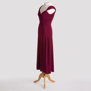 Melody Dress in Burgundy