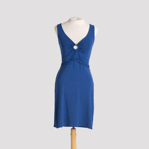 Ulana Dress in Heather Sapphire