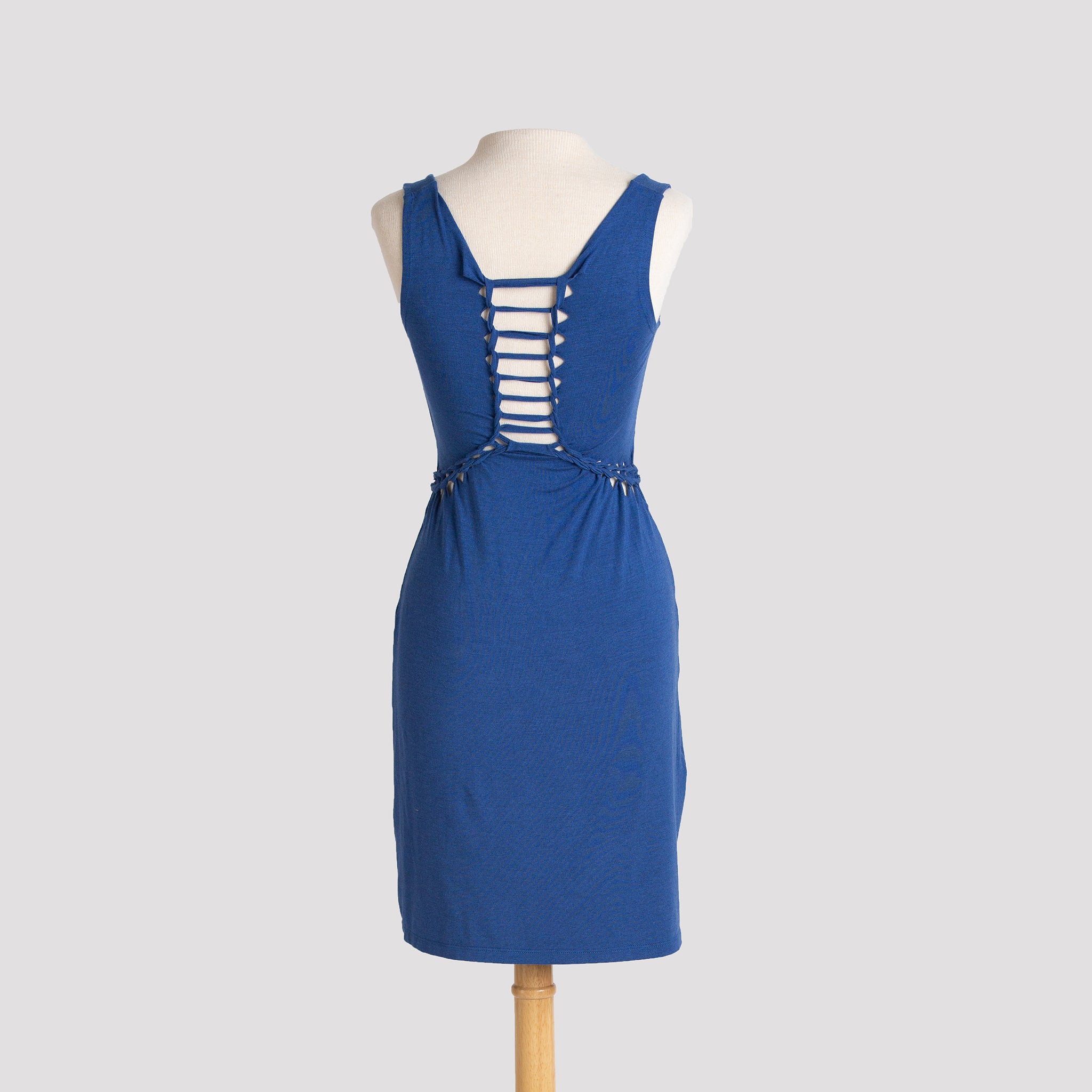 Ulana Dress in Heather Sapphire